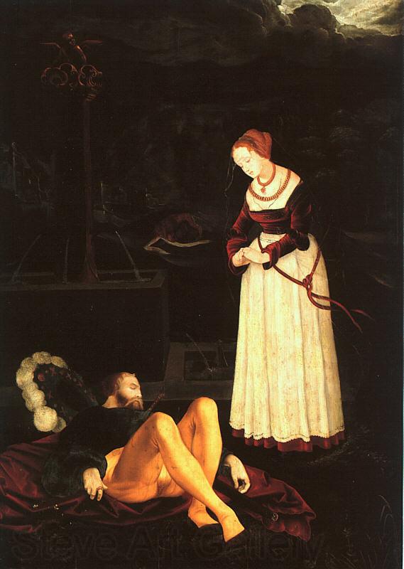 Hans Baldung Grien Pyramus and Thisbe Norge oil painting art